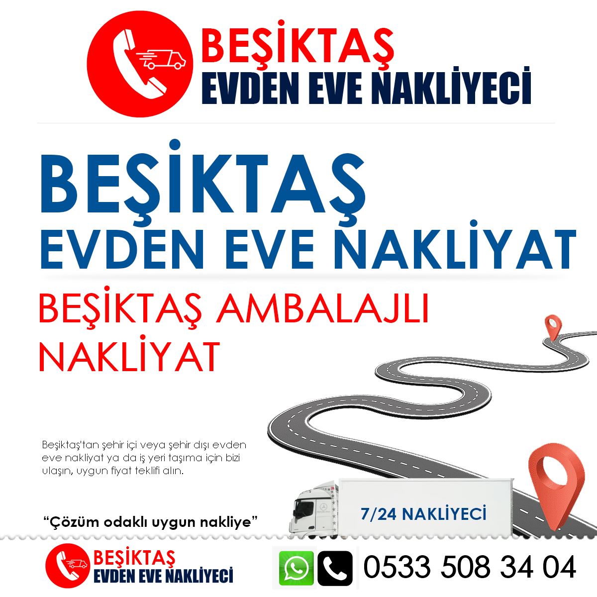 Beşiktaş Ambalajlı Nakliyat : Kapak Görseli