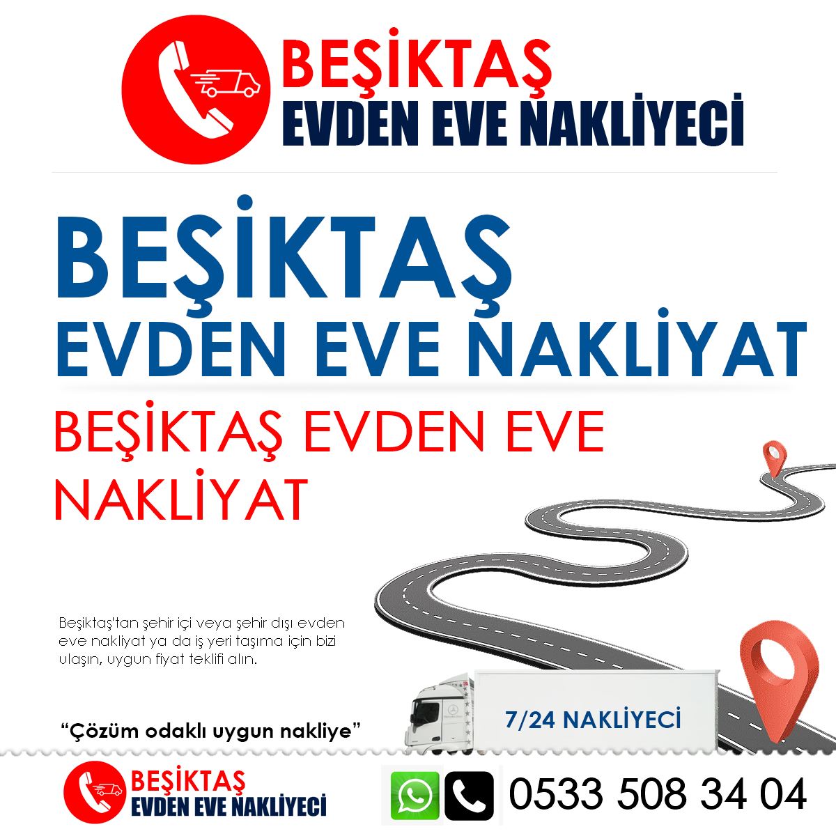 Beşiktaş Evden Eve Nakliyat : Kapak Görseli