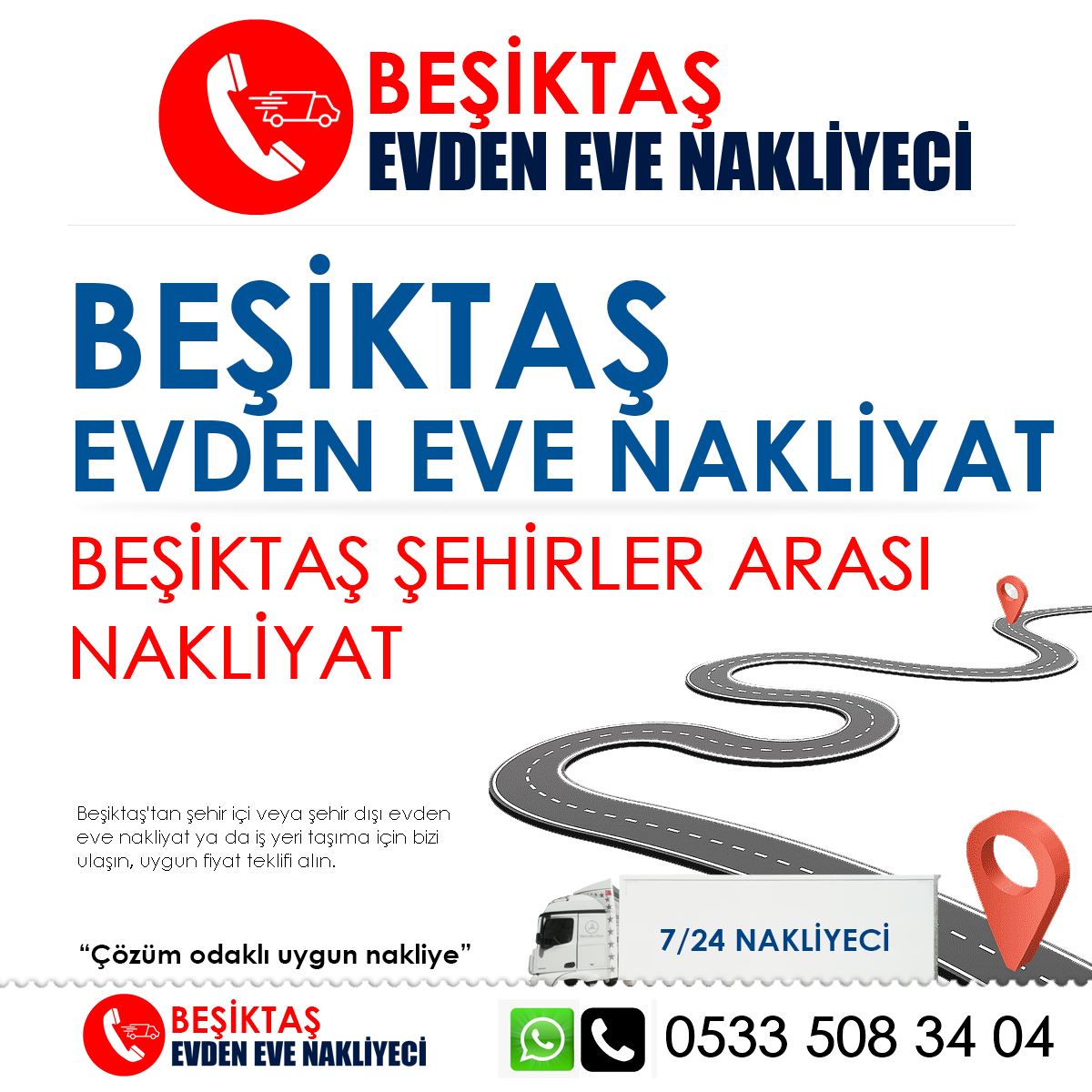 Beşiktaş Şehirler Arası Nakliyat : Kapak Görseli