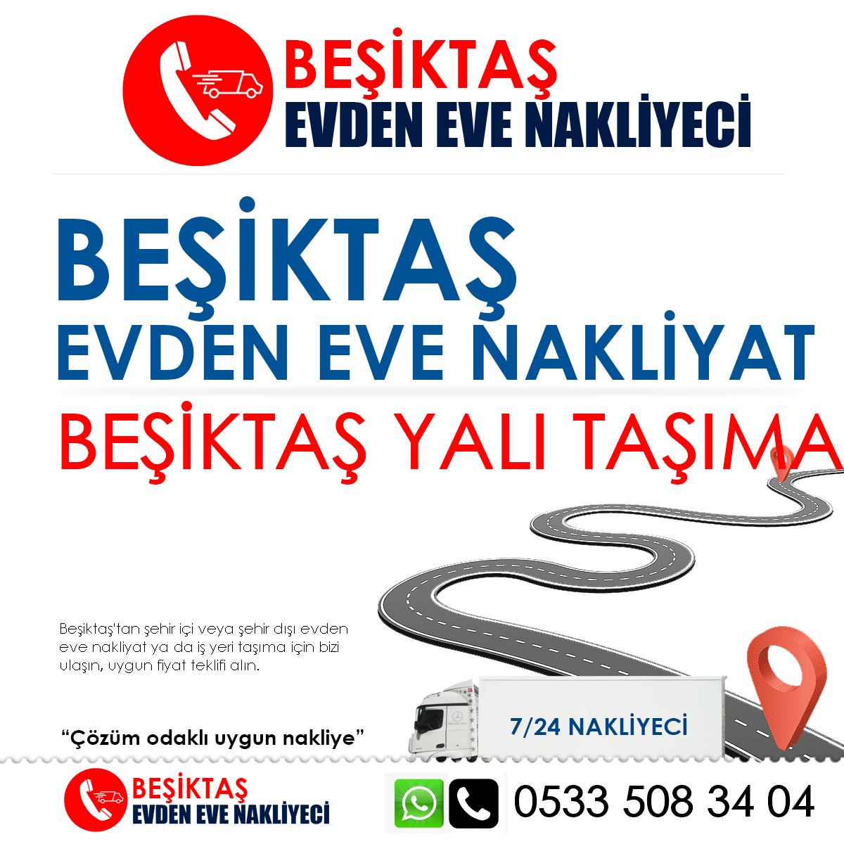 Beşiktaş Yalı Taşıma : Kapak Görseli